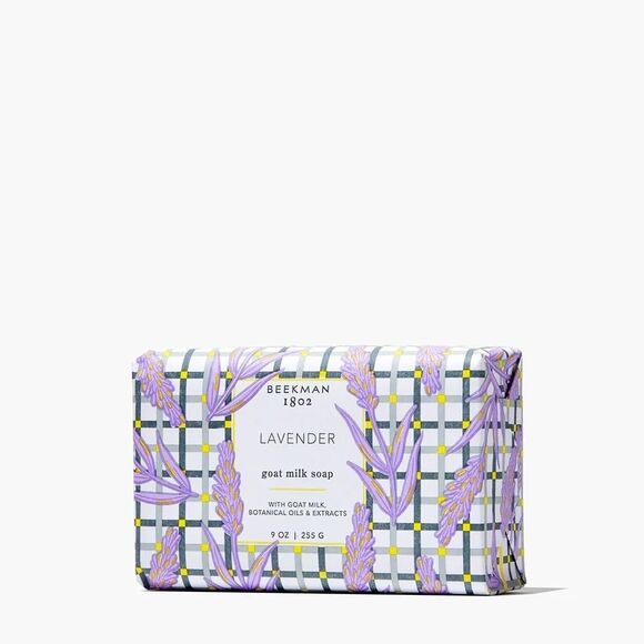 Beekman 1802 Goat Milk Soap Triple Milled Cruelty Free x3 Lemon, Lavender, Lilac - Picture 5 of 10